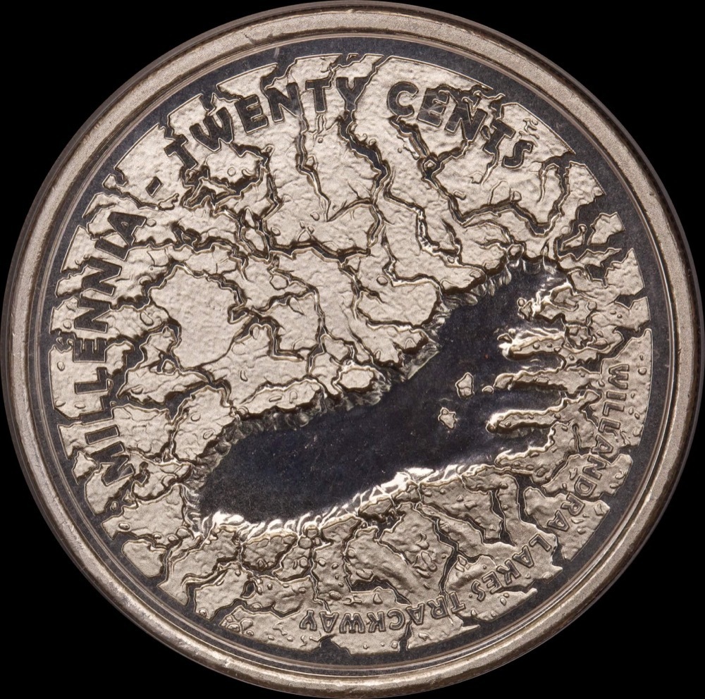 2021 20 Cent Uncirculated Coin Footprints in Time product image