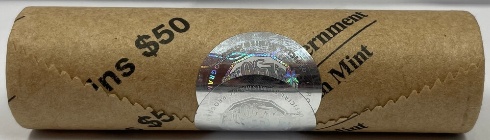 2021 Coloured 2 Dollar Coin Mint Roll Aboriginal Flag Heads / Tails product image