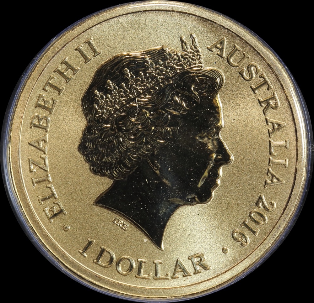 2016 1 Dollar Uncirculated Coin Alphabet Q for Quokka product image