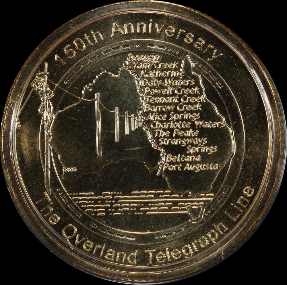 2022 1 Dollar Uncirculated Coin Overland Telegraph product image