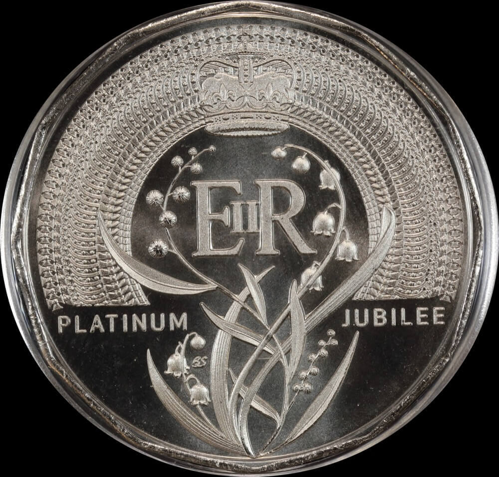 2022 50 Cent Uncirculated Coin QEII Platinum Jubilee product image