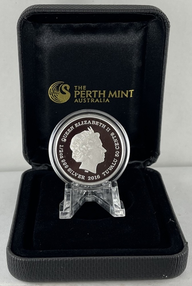 Tuvalu 2016 Silver 1/2oz Cubs Series White Lion product image