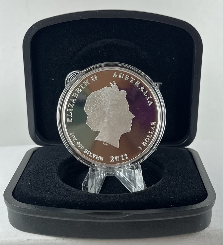 2011 Silver 1oz Proof Coin Year of the Rabbit product image