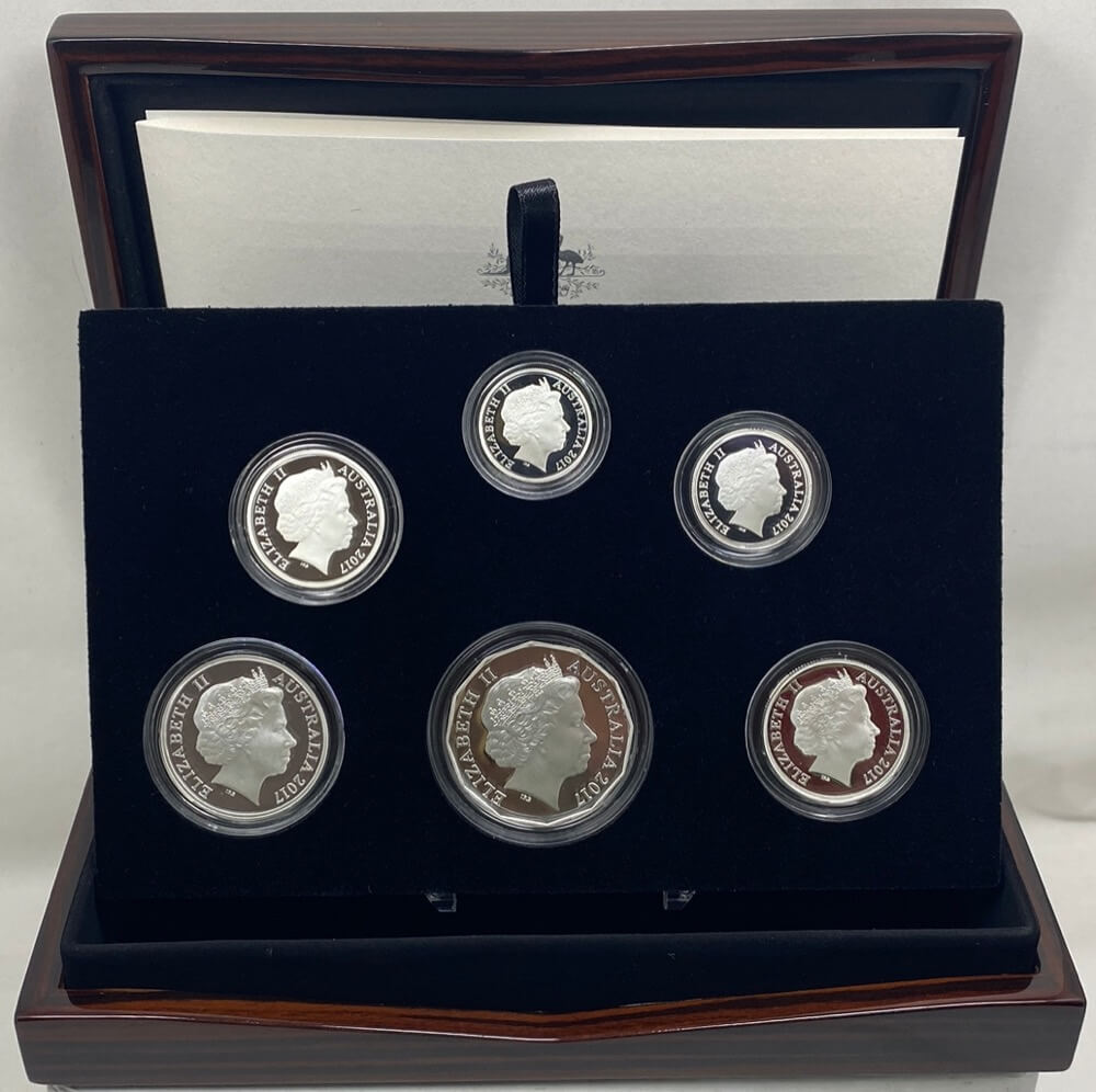 Australia 2017 Fine Silver Proof Coin Set product image