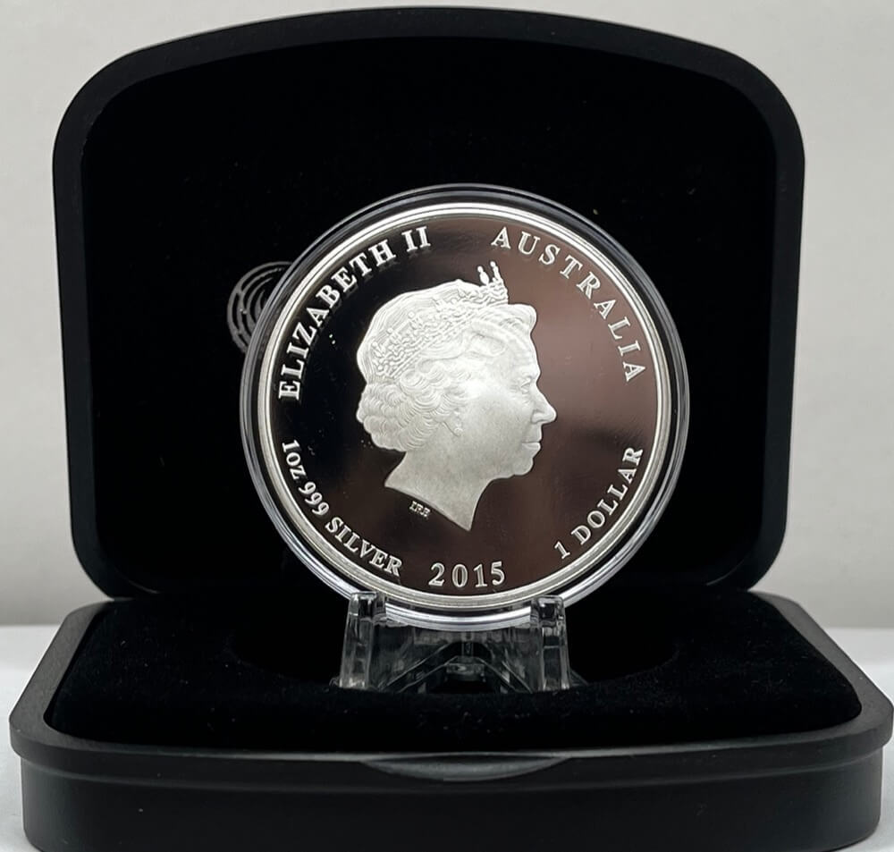 2015 Silver 1oz Proof Coin Lunar Year of the Goat product image