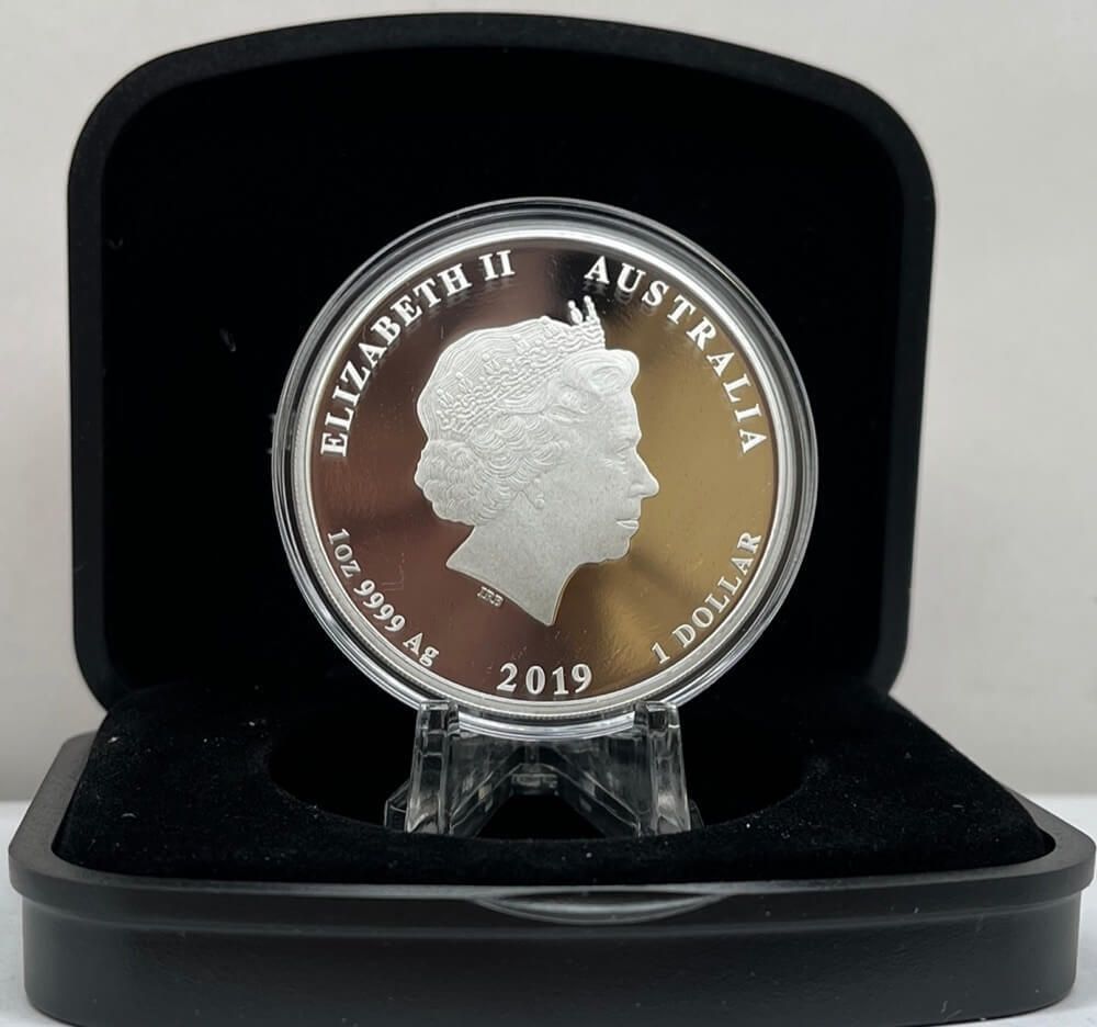 2019 Silver 1oz Proof Coin Lunar Year of the Pig product image