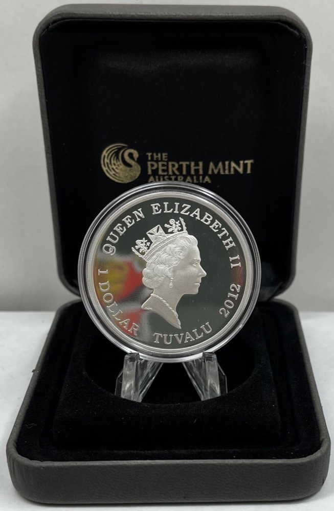 Tuvalu 2012 Silver 1oz Coin Ships of the World - USS Constitution product image