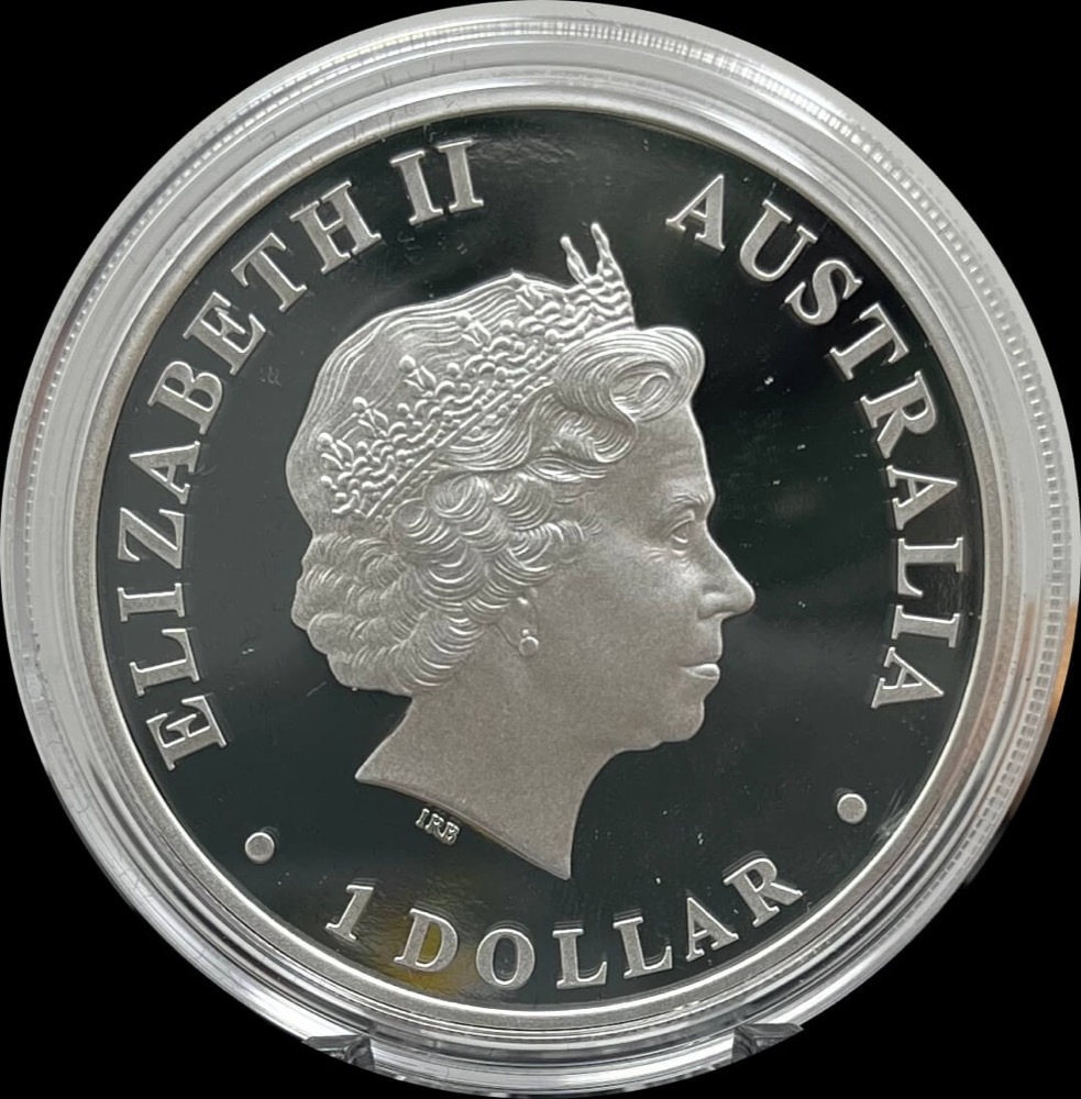 2012 Silver 1oz Proof Coin Discover Australia Bell Frog product image
