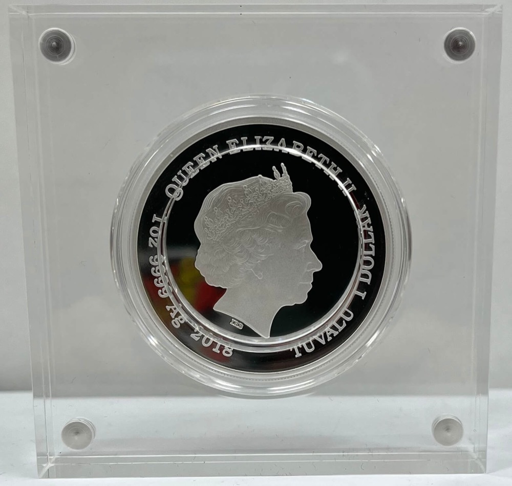 Tuvalu 2018 Silver 1oz Proof 50 Years of Planet of the Apes product image