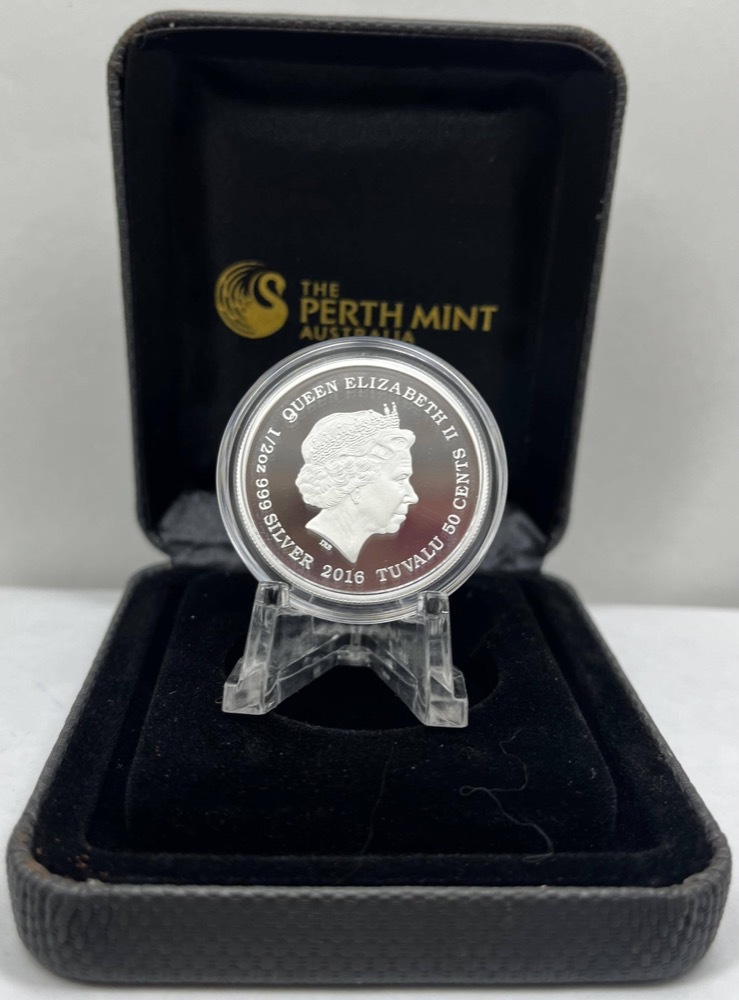 Tuvalu 2016 Silver 1/2oz Cubs Series Lynx product image