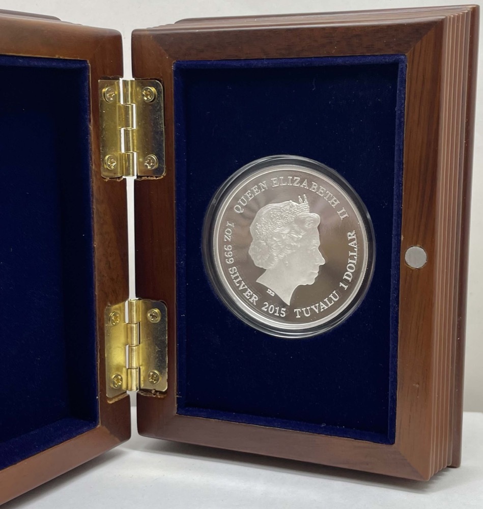 Tuvalu 2015 Silver 1oz Proof Ships That Never Sailed - The Chimera product image