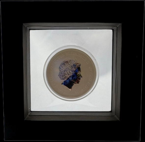 Tuvalu 2017 Silver 1 Dollar Proof Coin Happy Diwali product image