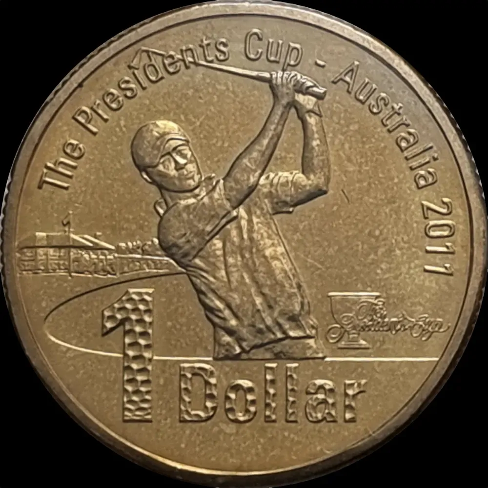 2011 1 Dollar Uncirculated Coin President's Cup product image