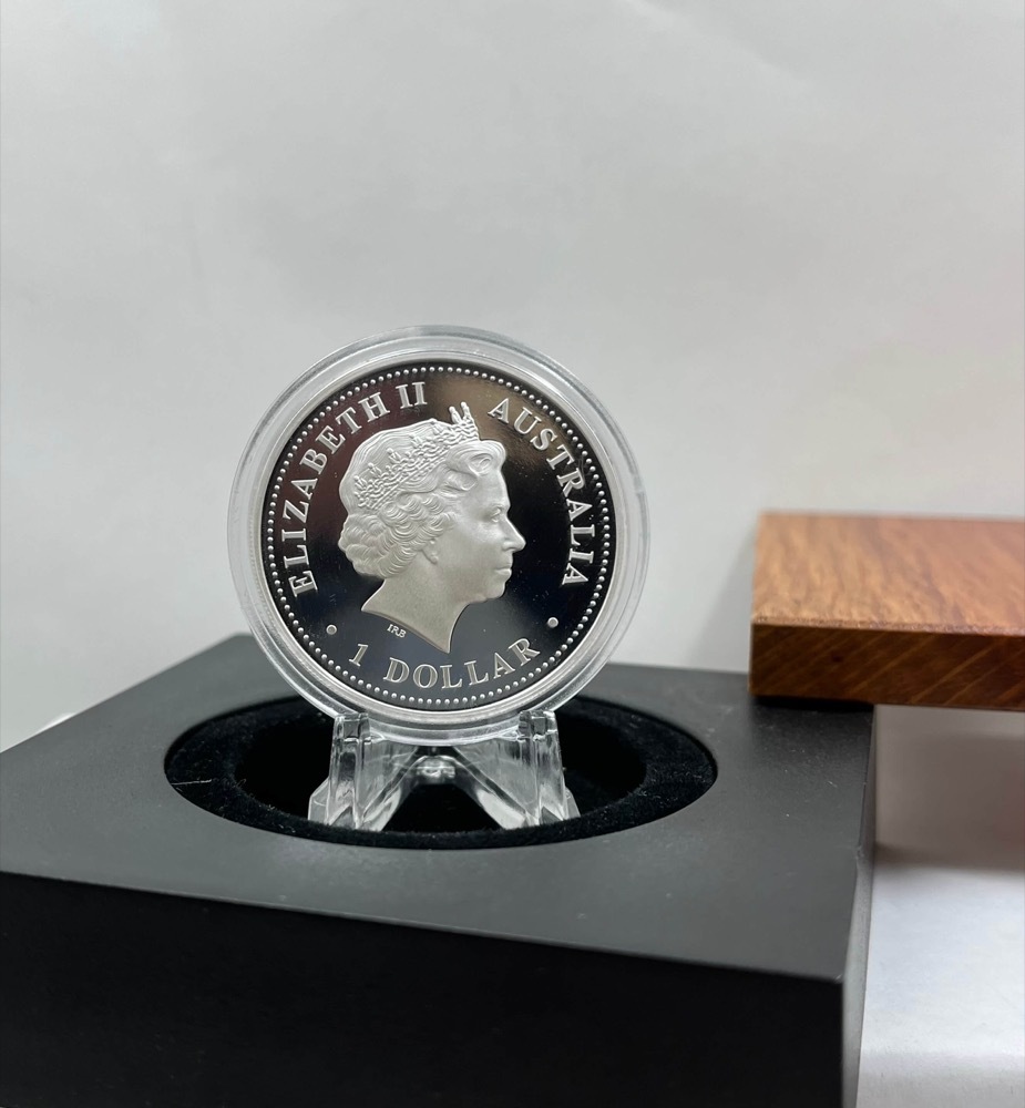 2007 Silver 1oz Proof Coin Discover Australia Phillip Island product image