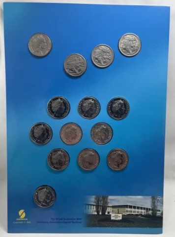 1966 - 2001 20 Cent Type Set Contains 14 Unc Coins product image
