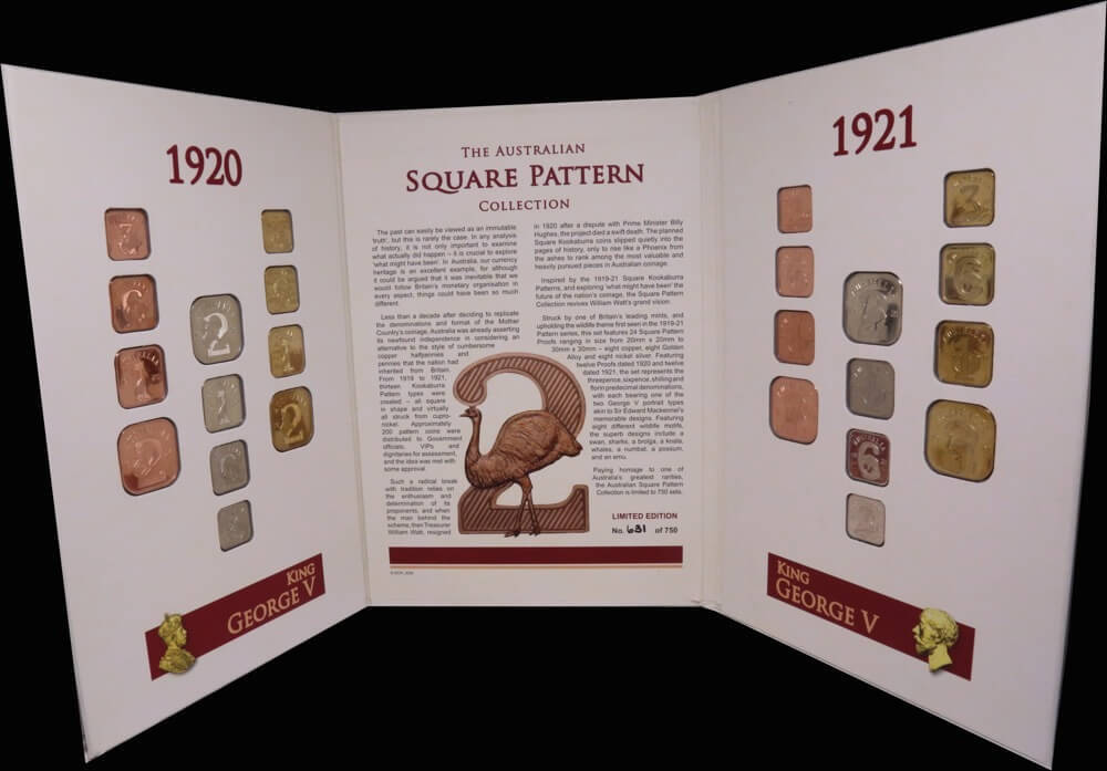 The Australian Square Pattern Collection - In Presentation Album product image