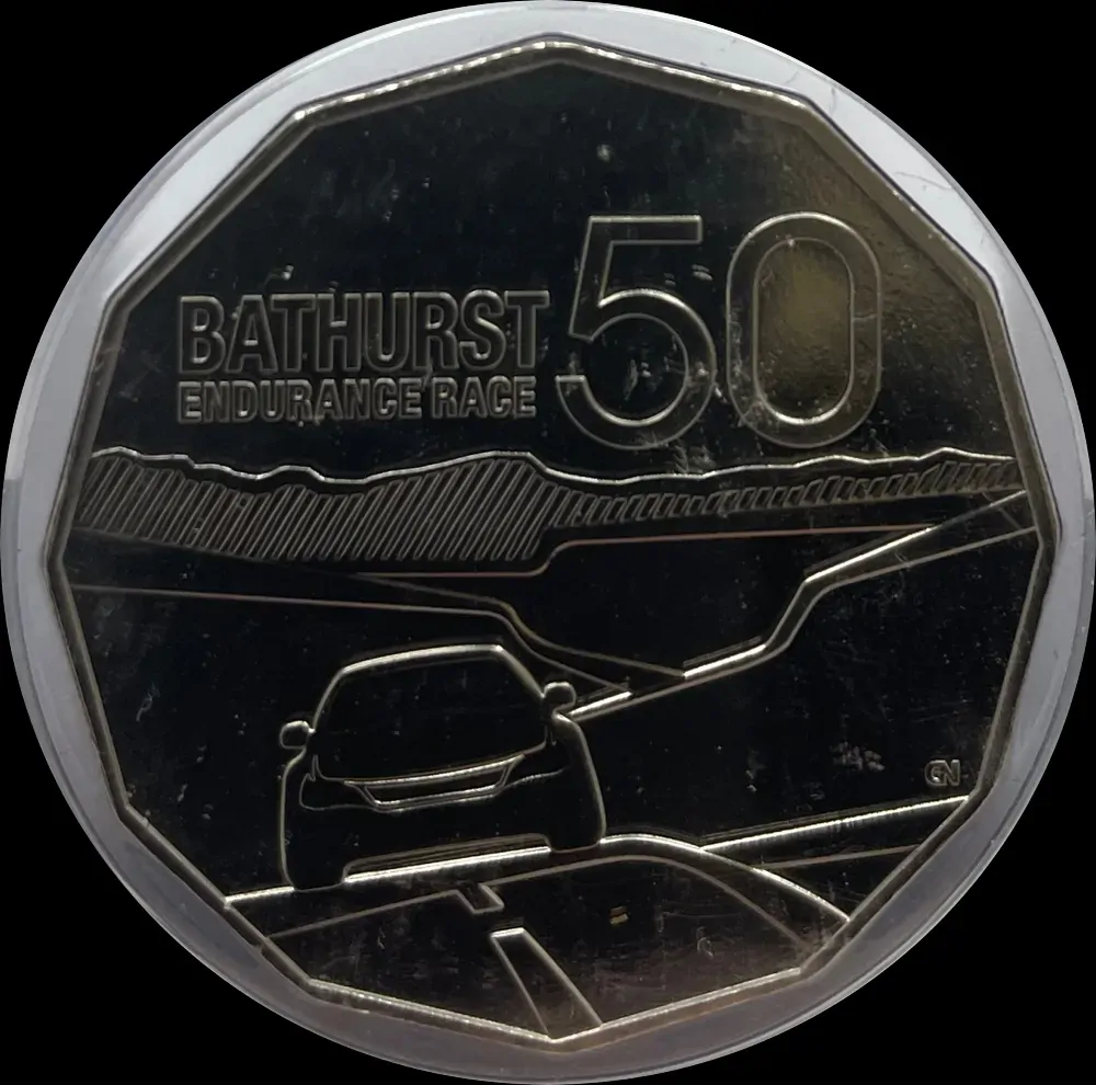 2013 50 Cent Uncirculated Coin 50 Years of Bathurst product image