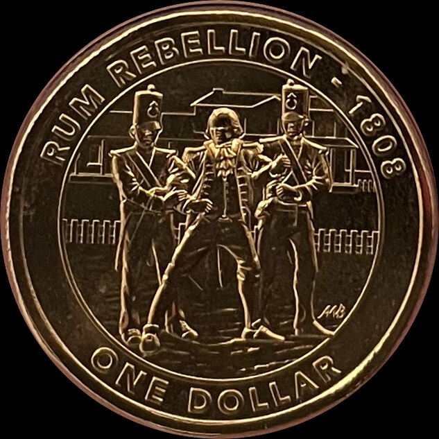 2019 1 Dollar Uncirculated Coin The Rum Rebellion product image