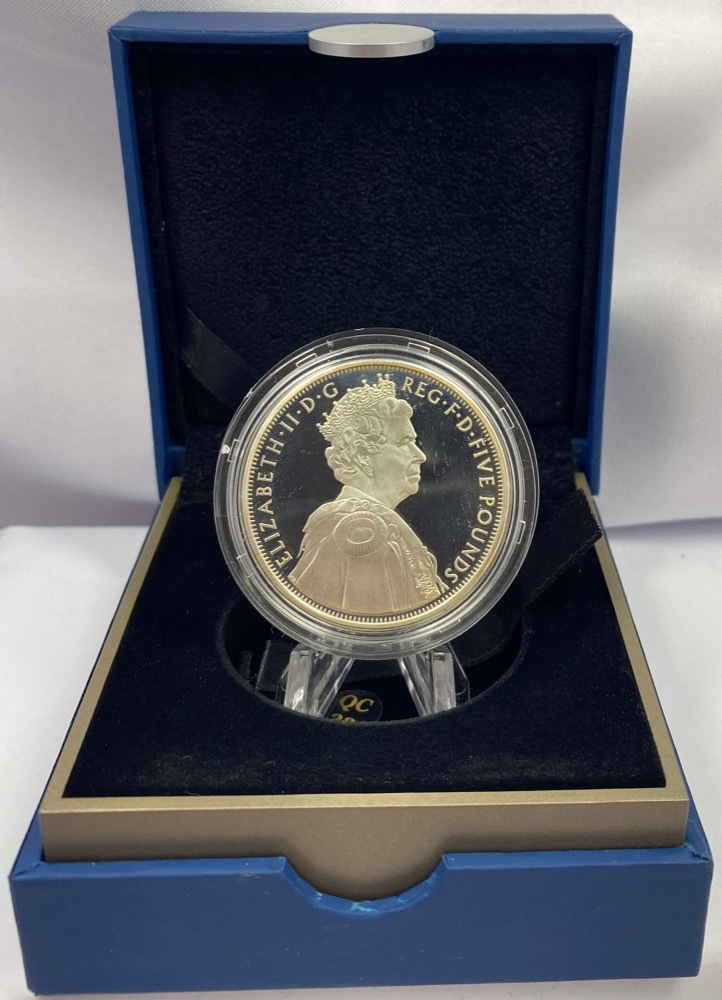 United Kingdom 2012 Silver 5 Pound Proof Queen's Diamond Jubilee product image