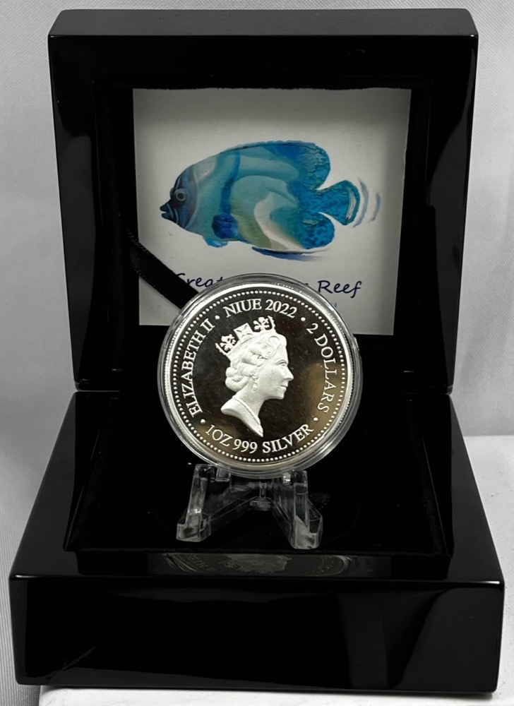 Niue 2022 Silver 1oz Great Barrier Reef product image