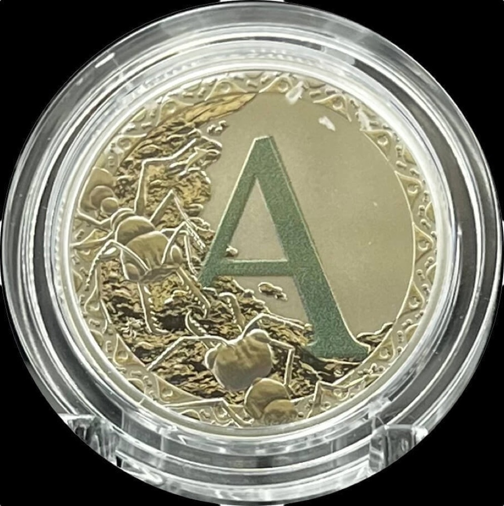 Complete Set 2015 Silver One Dollar Coin Alphabet Series product image