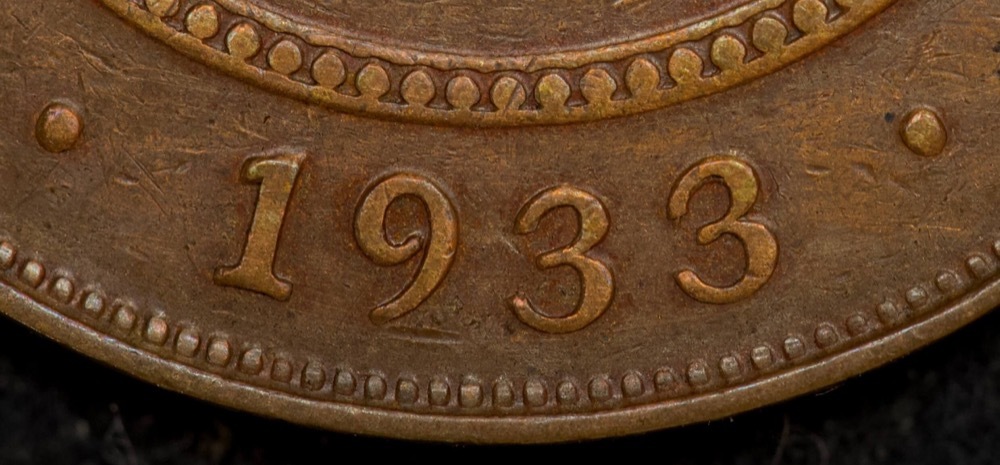 1933/2 Penny good VF product image