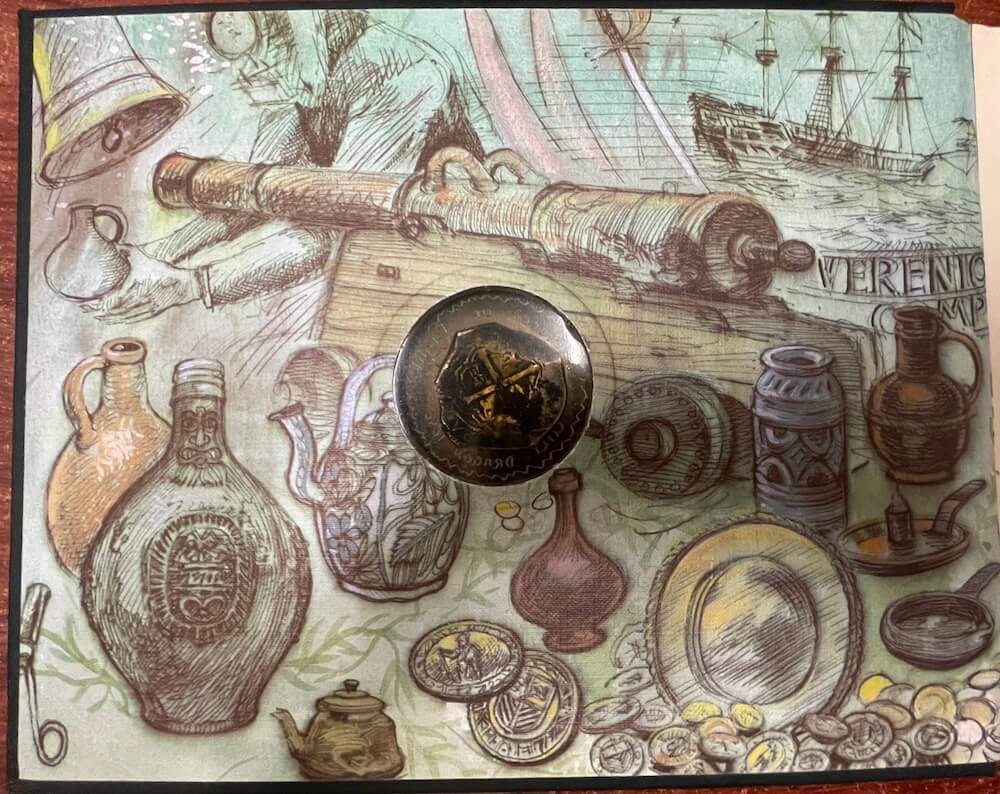 Treasure Is Not For The Finder Gilt Dragon Book - Limited Edition product image