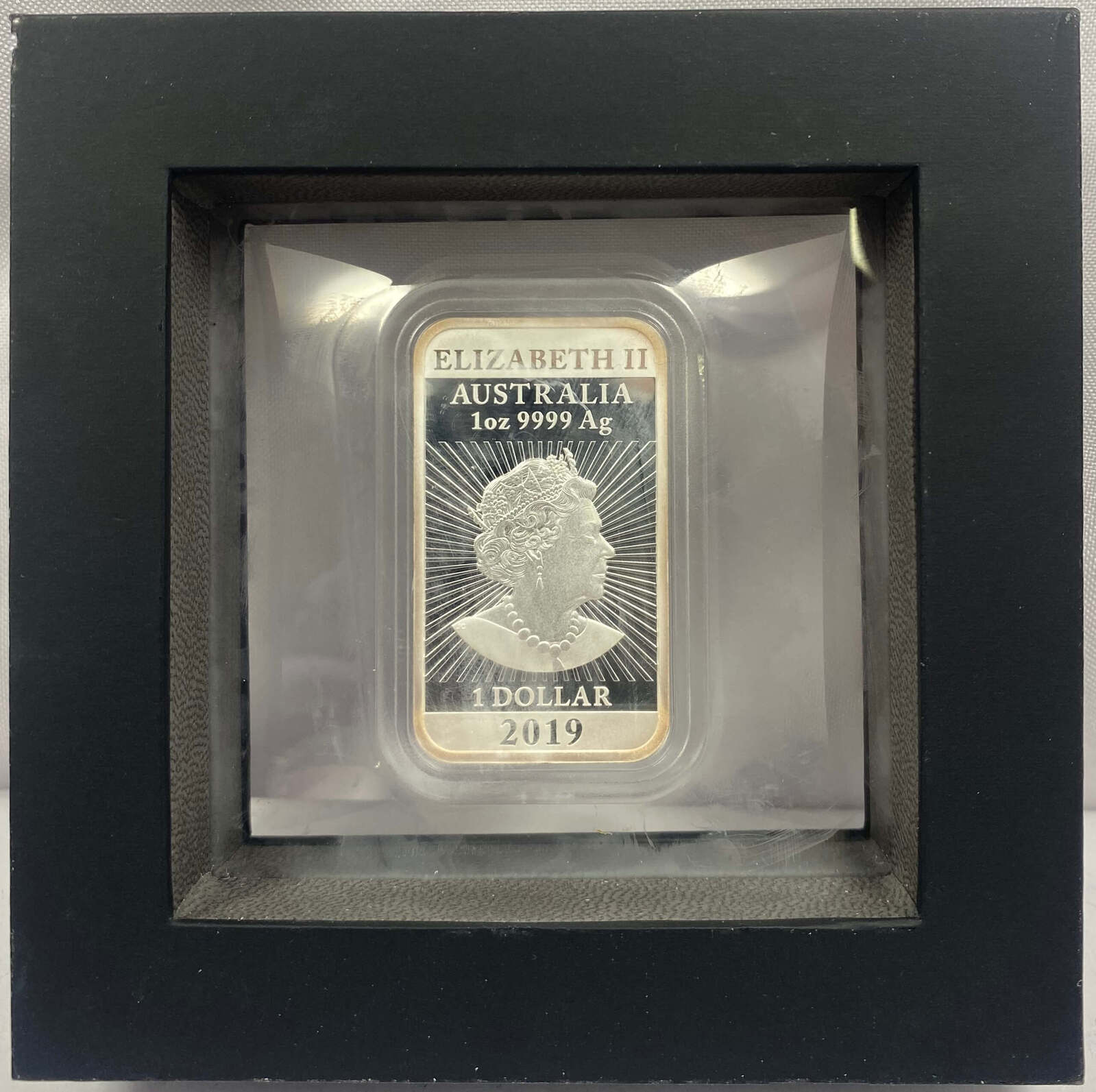 2019 Silver 1oz Rectangular Proof Coin - Lunar Dragon product image