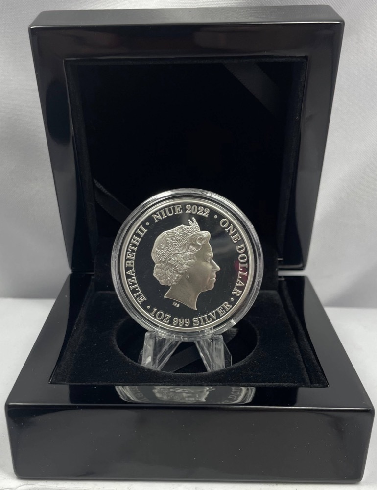 Niue 2022 1oz Silver Proof Coin - Honey Bee  product image