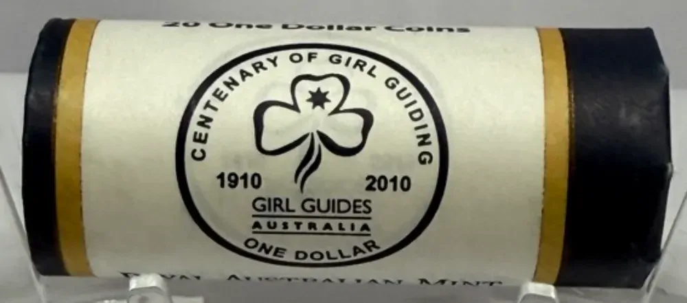 2010 One Dollar Coin Mint Roll Girl Guides (Heads/Heads) product image