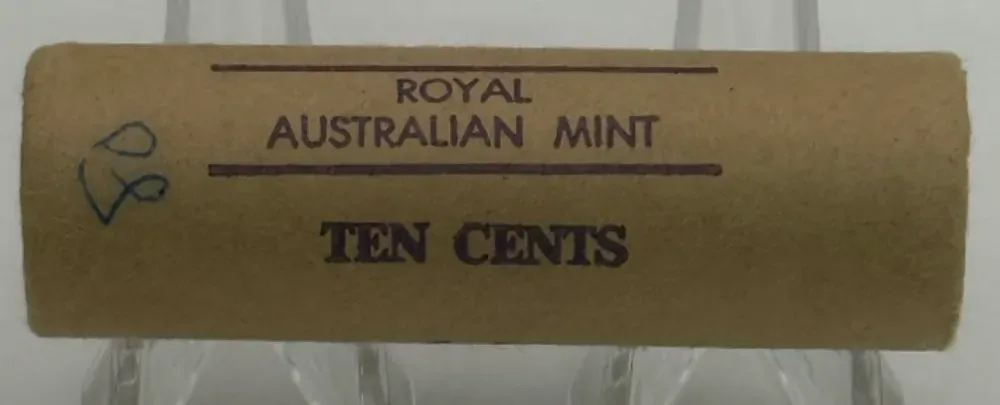 1980 Australian 10 Cent Mint Roll - Heads/Tails product image