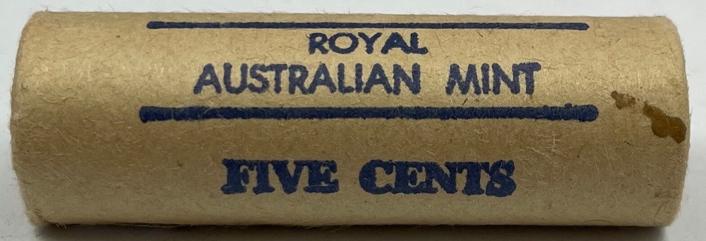 1981 5 Cent Coin Mint Roll Tails/Tails product image