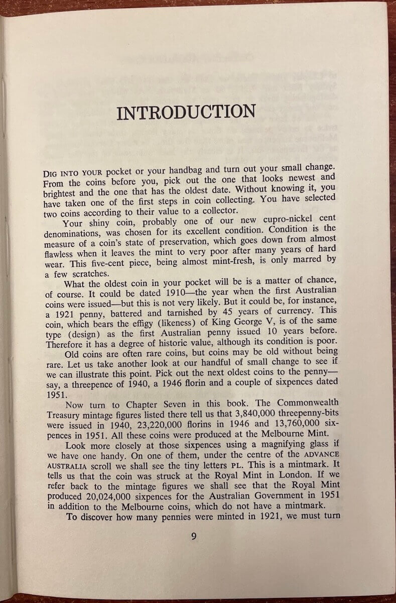 Collecting Australian Coins Hanley and James Softcover Book product image