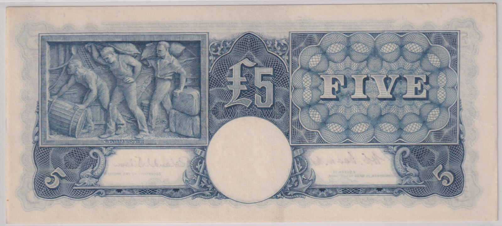 1952 Five Pound Coombs/Wilson R48 PCGS Choice Unc 63 product image