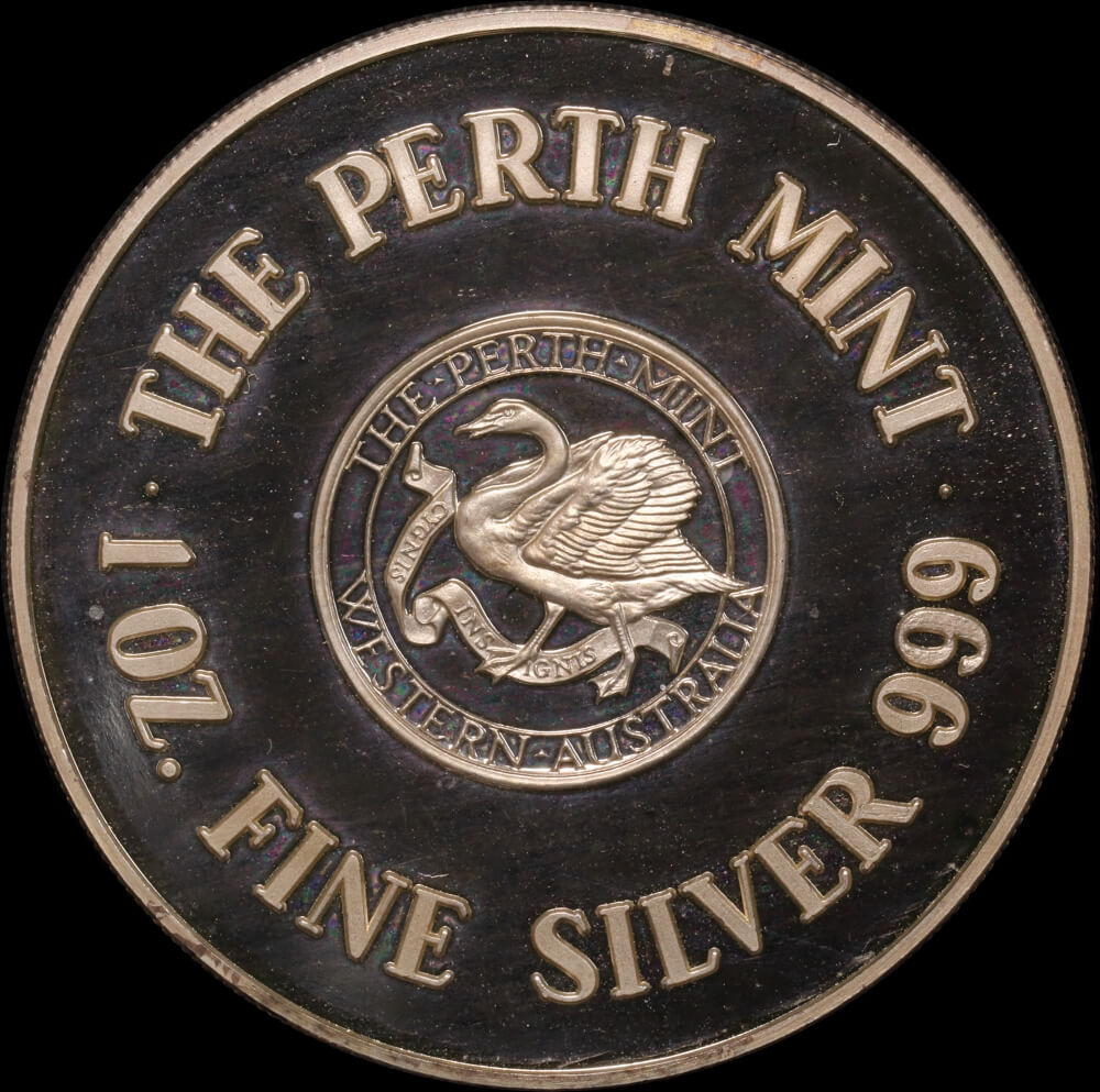 Perth Mint 1991 Silver 1oz Medallion World Swimming Championships product image