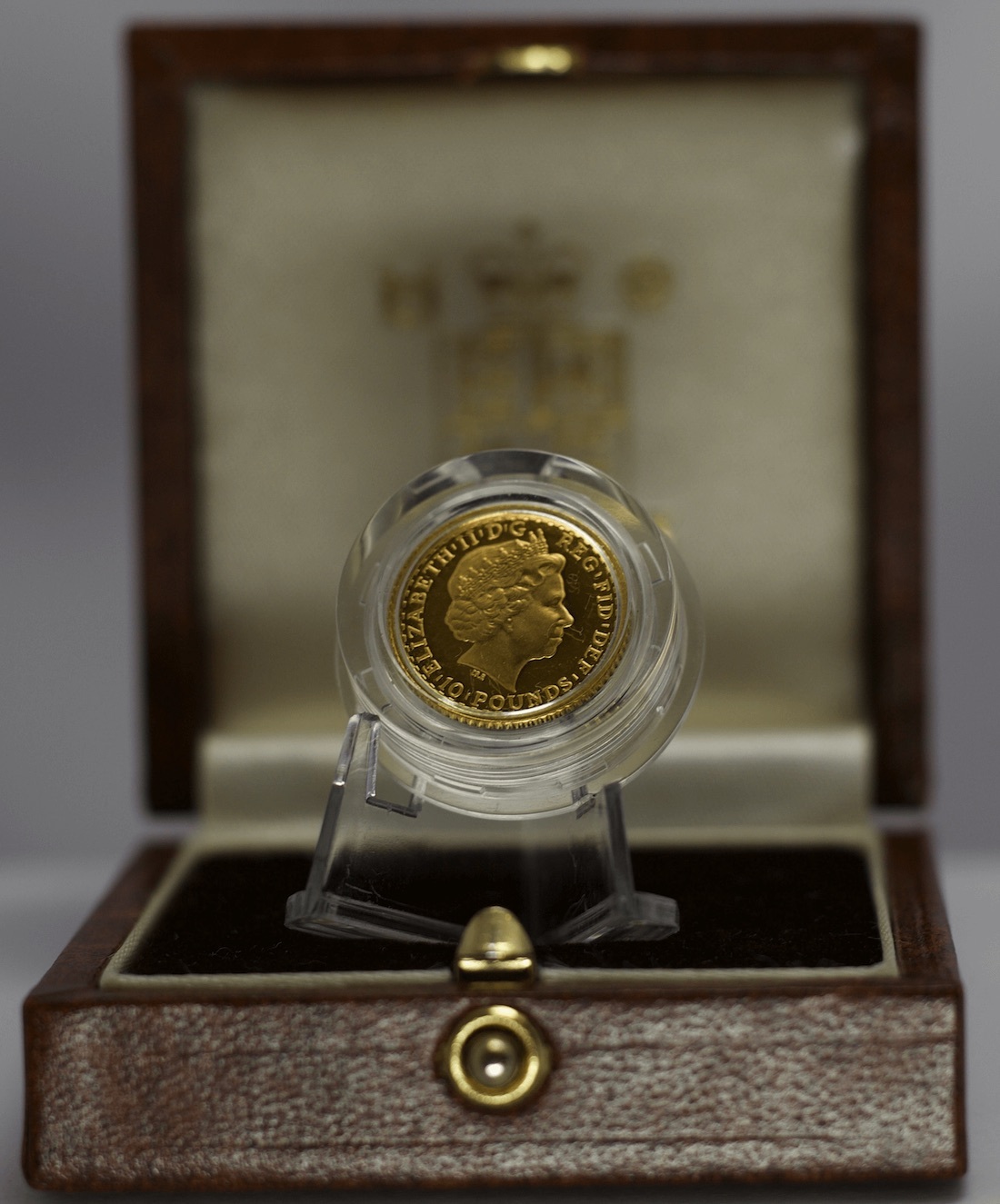 Great Britain 2001 Gold 10 Pounds Britannia Proof product image