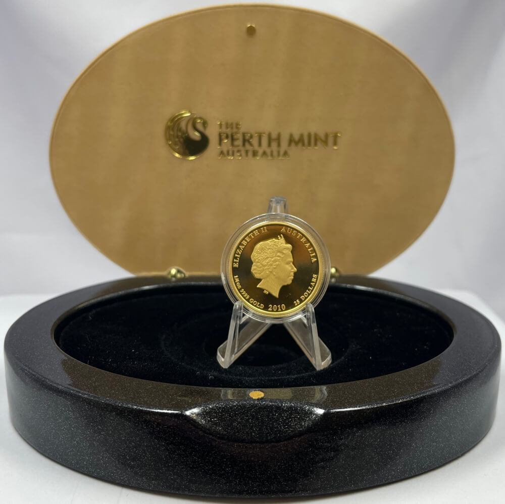 2010 Gold Proof 1/4oz Lunar Tiger Proof product image