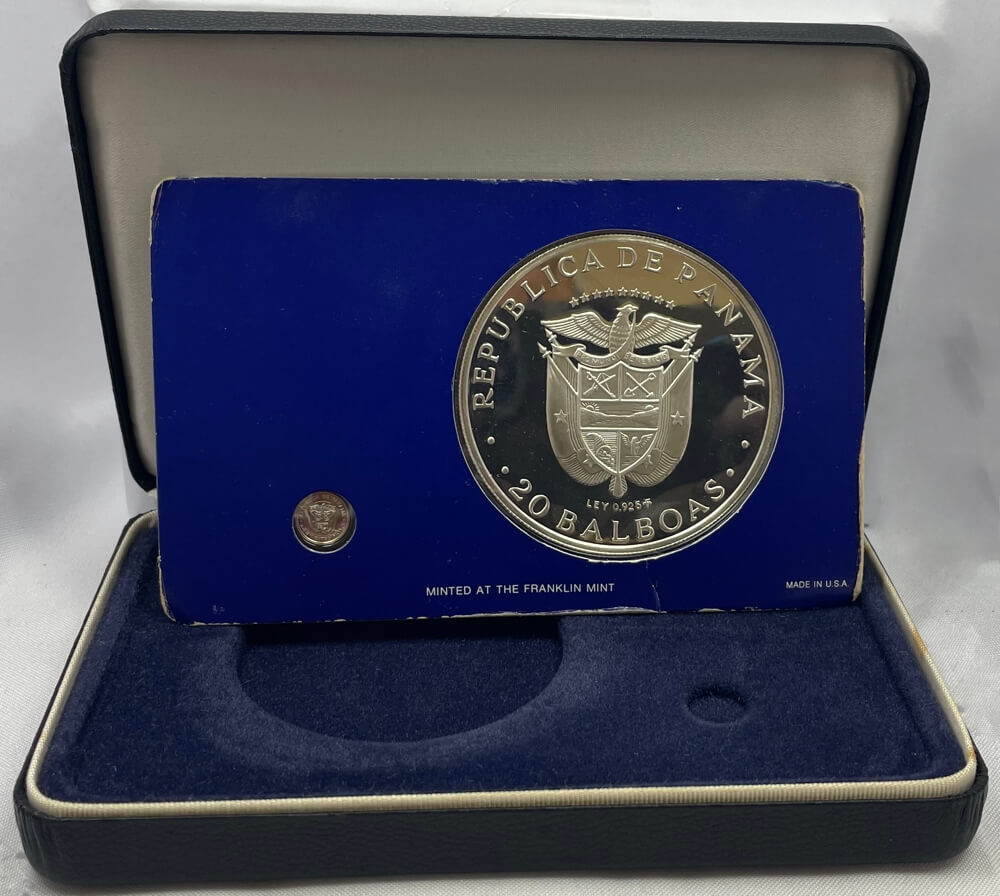 Panama 1976 Silver Proof Coin Set KM# PS17 product image