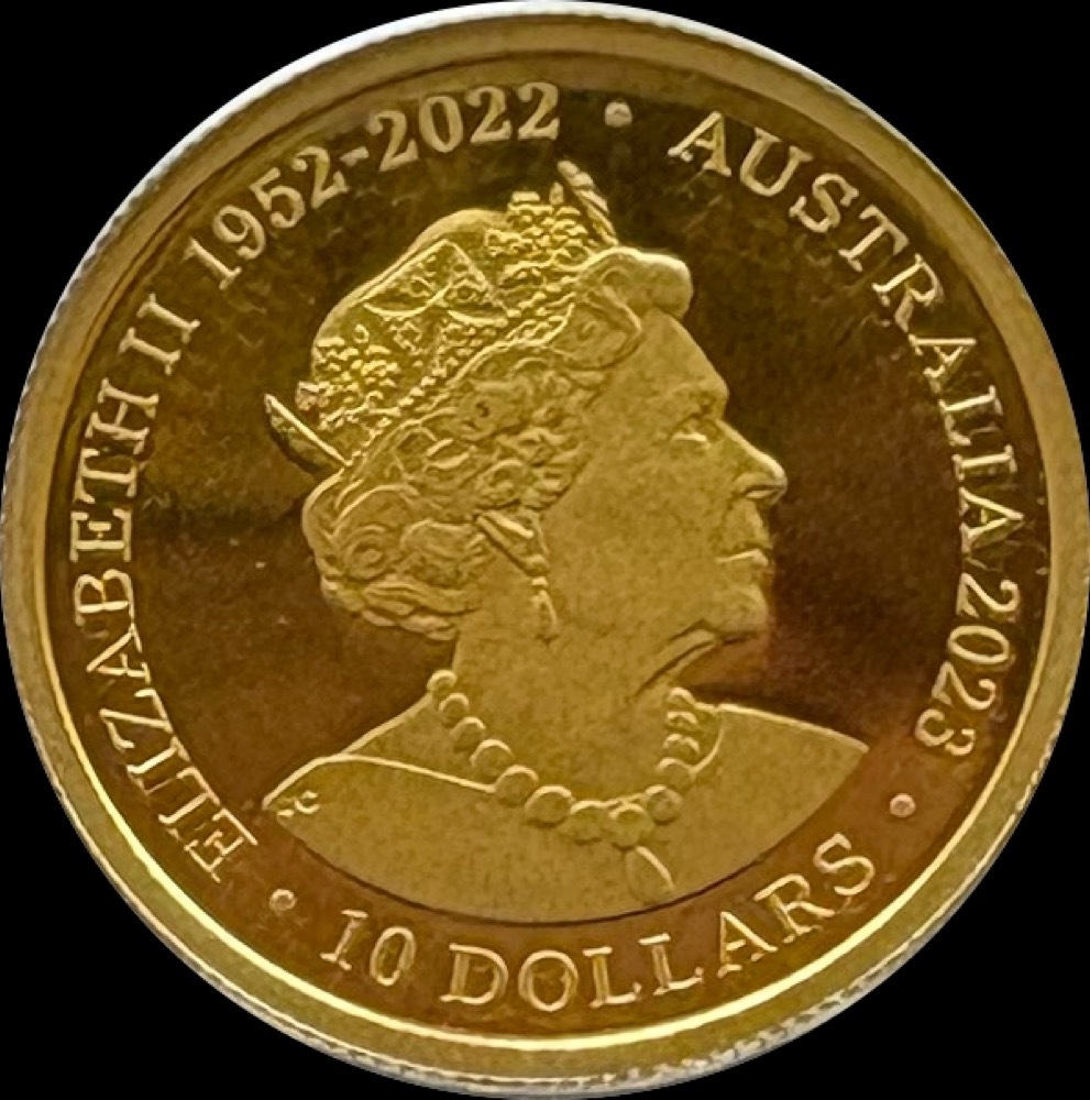 2023 Gold Proof 1/10oz Coin Creatures of Deep Sterling & Currency