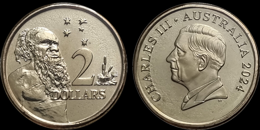 2024 2 Dollar PNC Sydney Money Expo His Majesty King Charles III product image