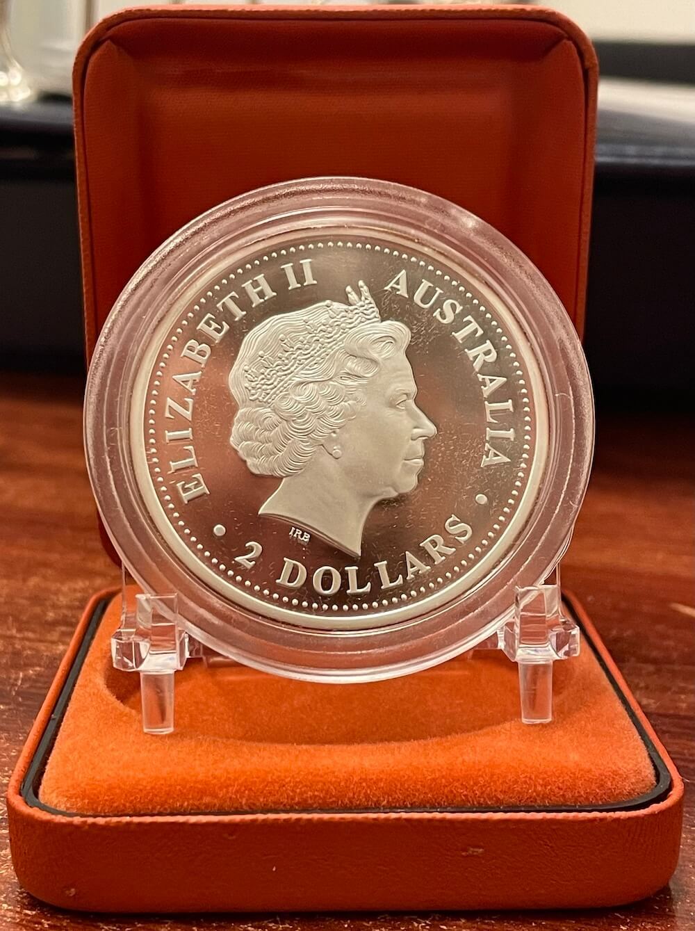 2001 Silver Two Ounce Proof Coin Kookaburra product image