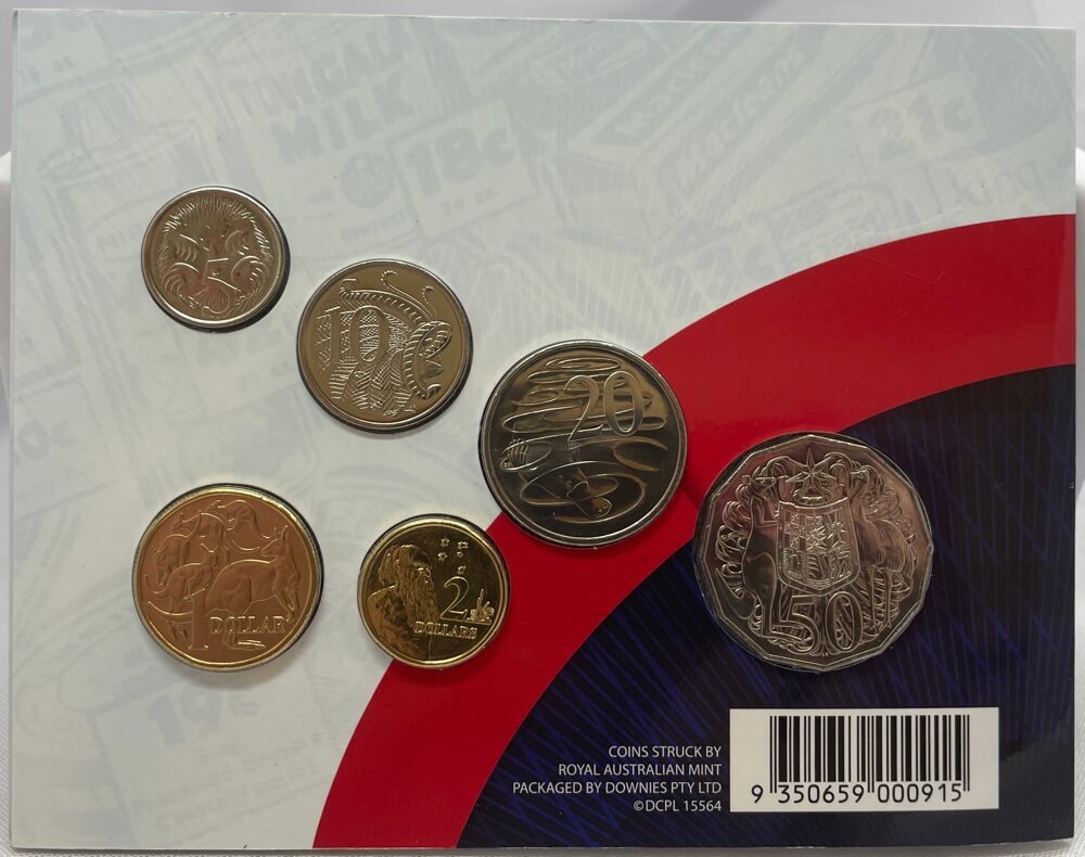 Australia 2016 Uncirculated Coin Set 50 Years of Australian Decimal Currency product image