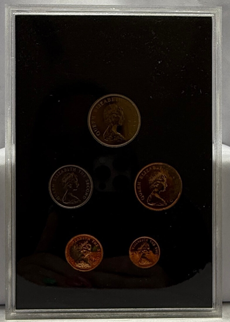 1974 Coinage of The Falkland Islands 5 Coin Set product image