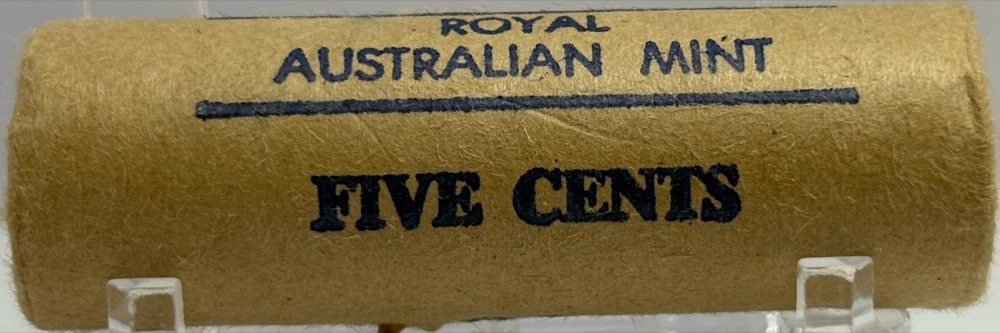 1981 5 Cent Coin Mint Roll Heads/Tails product image