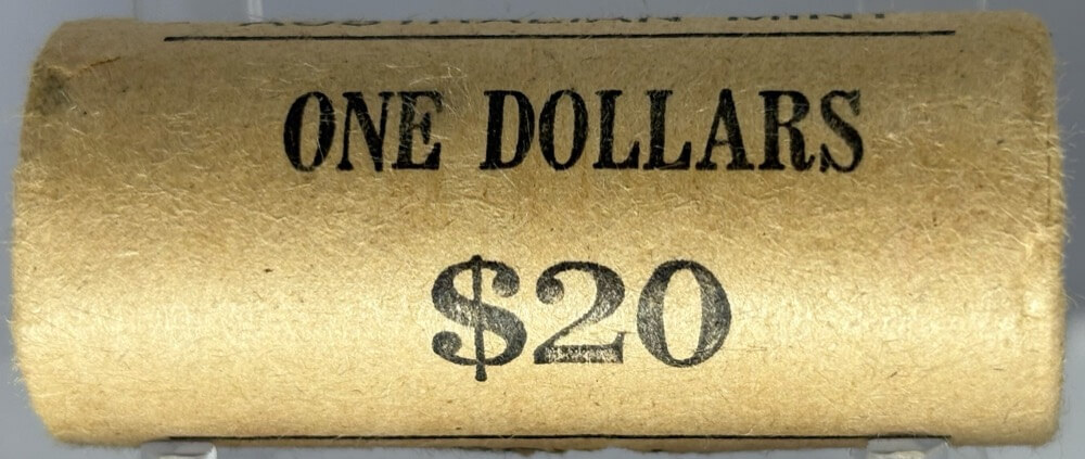 1985 One Dollar Coin Mint Roll Mob of Roos Heads/Heads product image