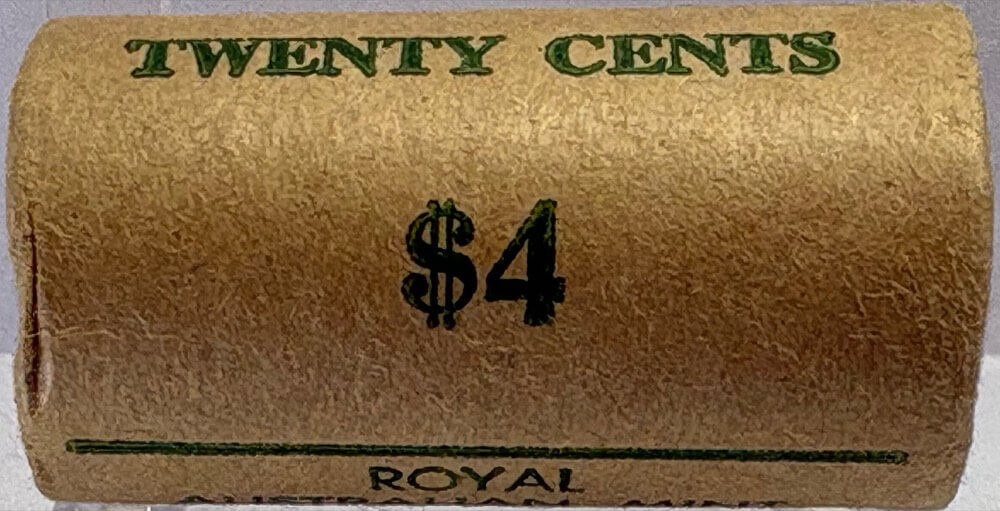 1982 20 Cent Coin RAM Roll Heads/Tails product image