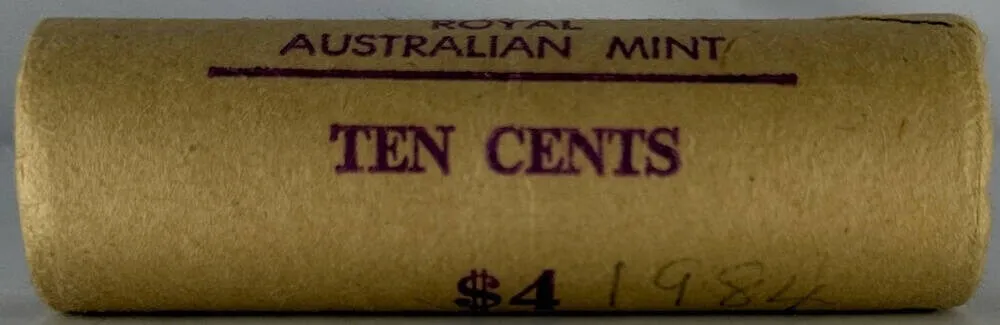 1984 10 Cent Coin RAM Roll - Heads/Heads product image