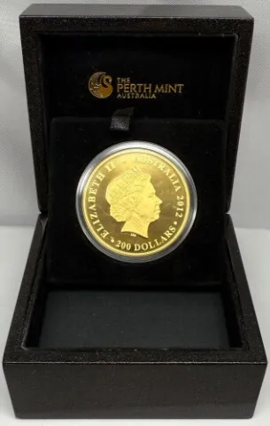 2012 Gold 2oz Proof  Coin Australian Olympic Team product image