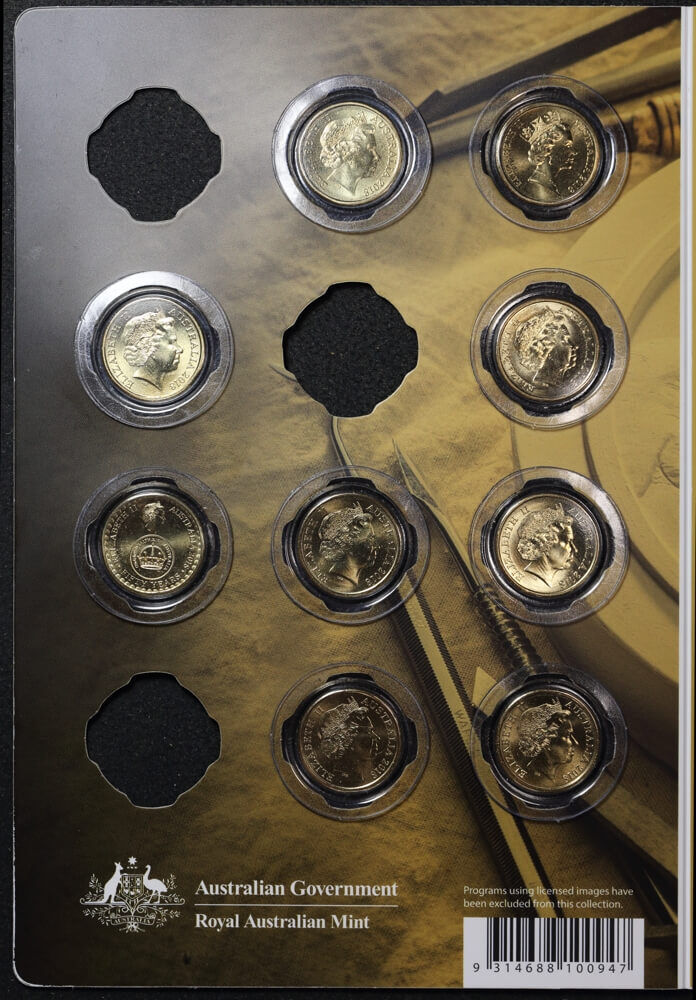 1988 2018 $2 Coin Collection 30th Anniversary Folder Incomplete  product image