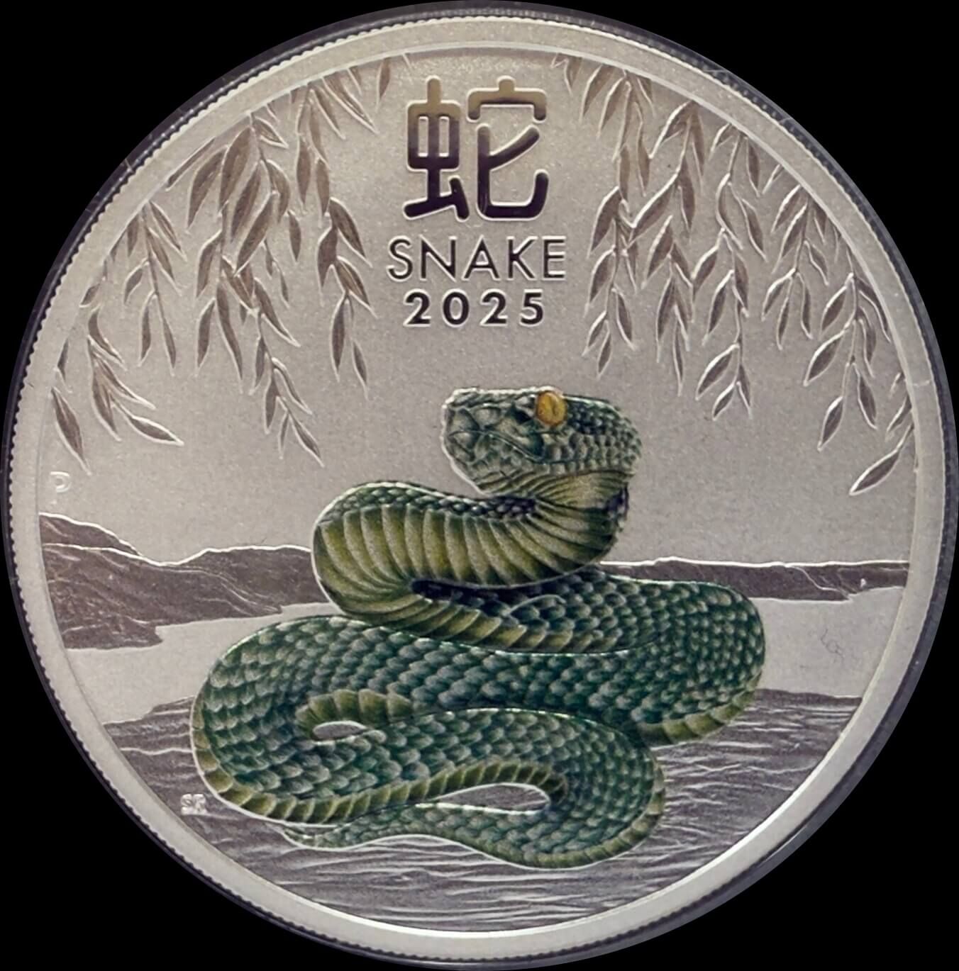 2025 Silver 1oz Green Snake - Melbourne Money Expo product image
